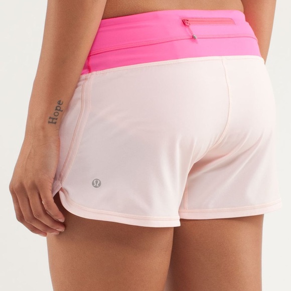 Lululemon Groovy Run Short Parfait Pink / Pinkelicious - Picture 2 of 5